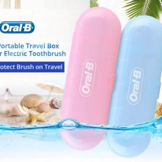 קופסת אחסון למברשת שיניים חשמלית אורל בי Oral B - צבע כחול