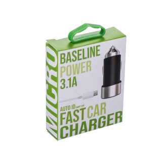מטען רכב מהיר BASELINE CAR CHARGER Micro USB
