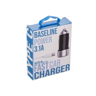 מטען רכב מהיר BASELINE CAR CHARGER TYPE C