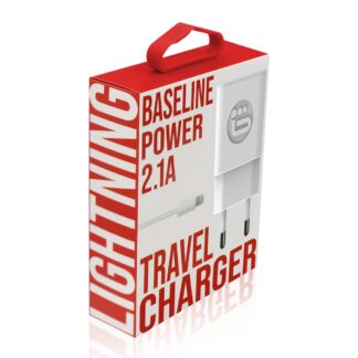 מטען ביתי TRAVEL CHARGER Lightning 2.1A