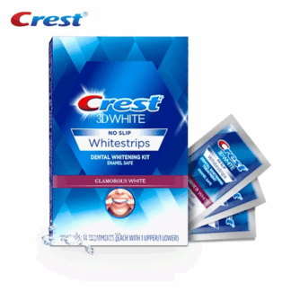קרסט ערכת הלבנת שיניים ביתית 28 פסים Crest whitestrips Glamorous White