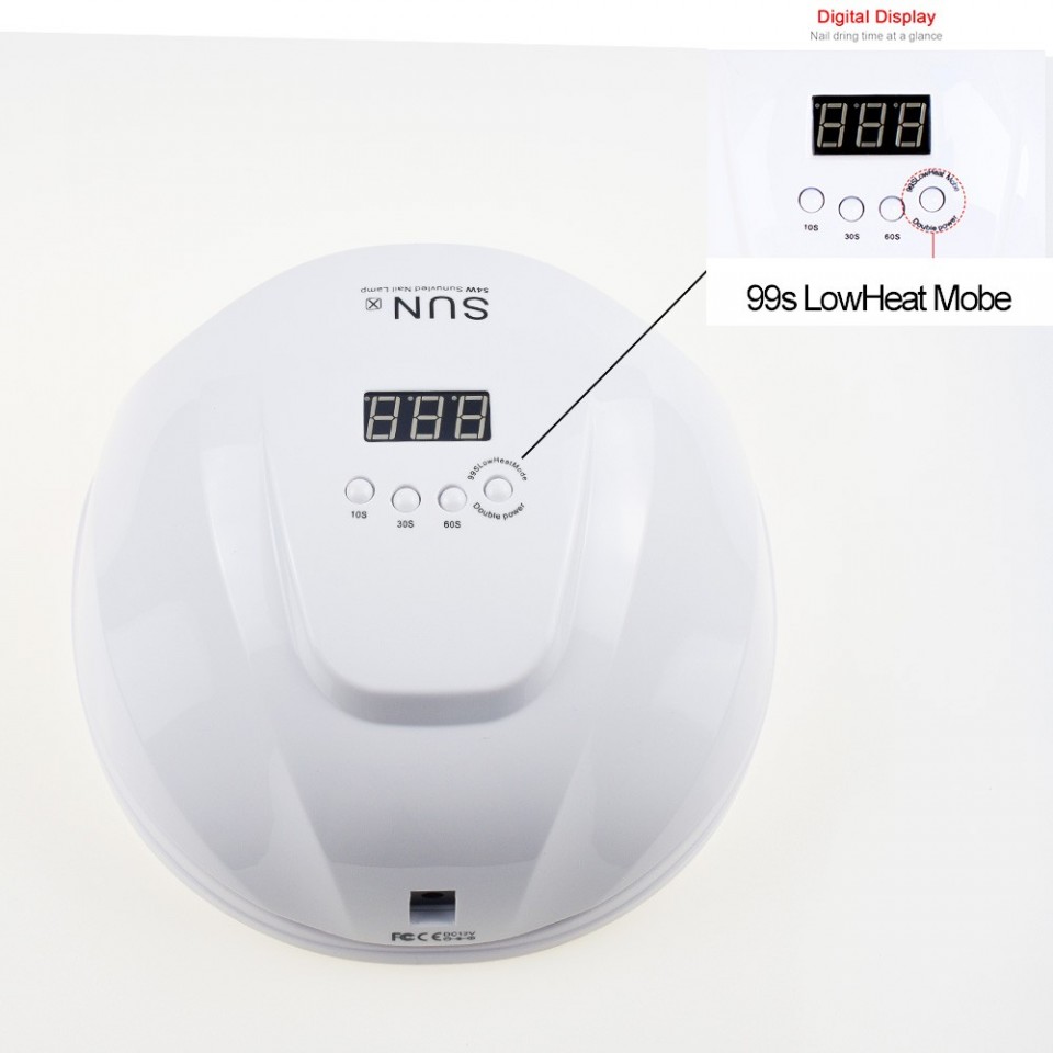 ⁦מכונה לייבוש לק חדשנית ומקצועית - 54W UV LED SUN X⁩ – תמונה ⁦11⁩