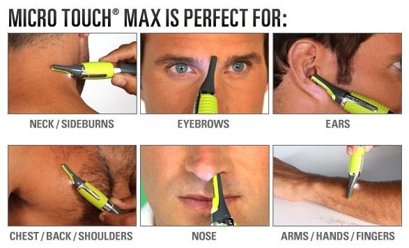 מסיר שיער Micro Touch MAX – תמונה 3