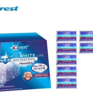 קרסט ערכה להלבנת שיניים 14 פסים! Crest whitestrips 3D advanced vivid