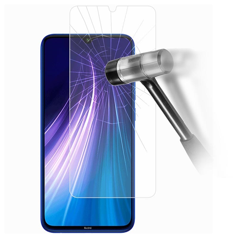 מגן מסך זכוכית נגד שבר לXiaomi Redmi Note 8 שיומי רדמי נוט 8