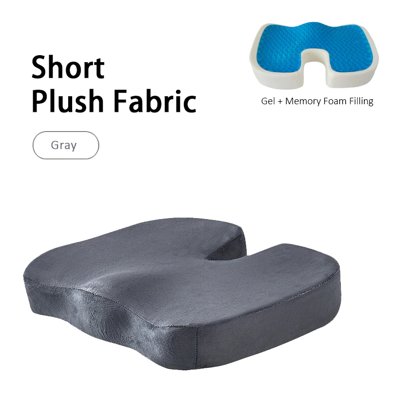 Short Plush-Gray