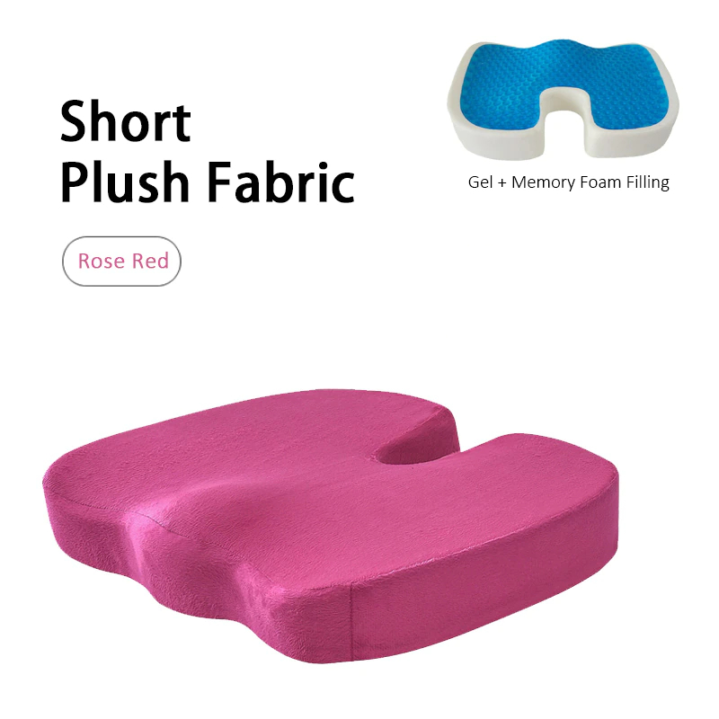 Short Plush-Rose Red