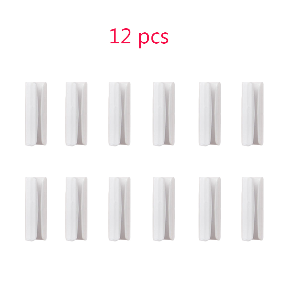 12 pcs white