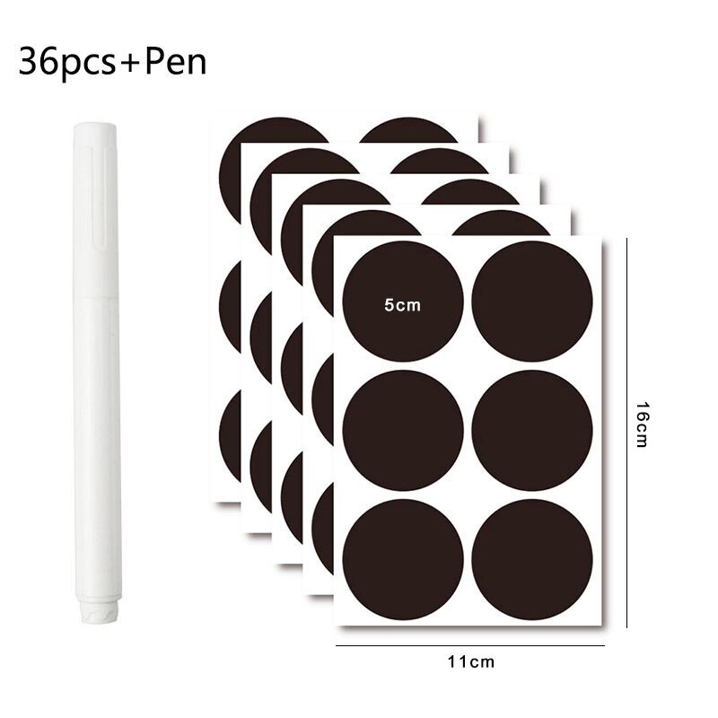 36pcs round