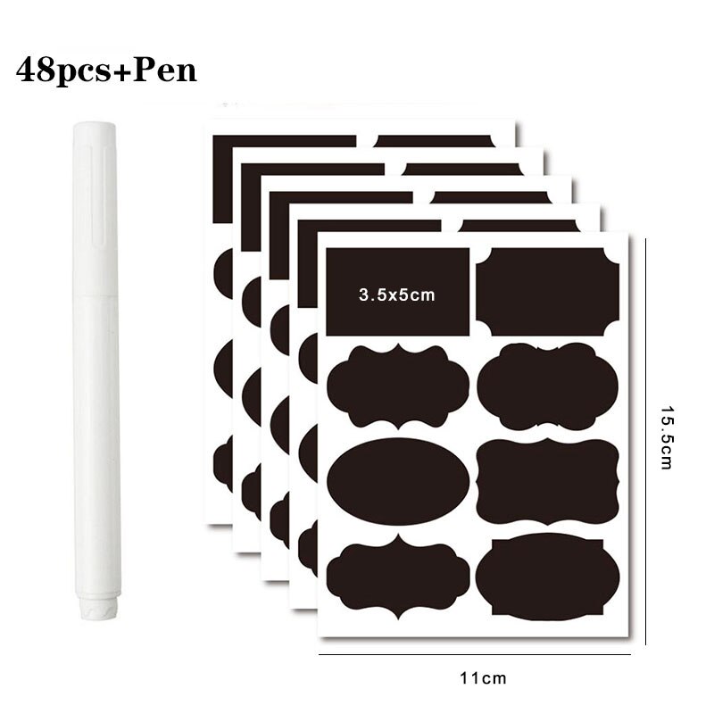 48pcs 8 shapes