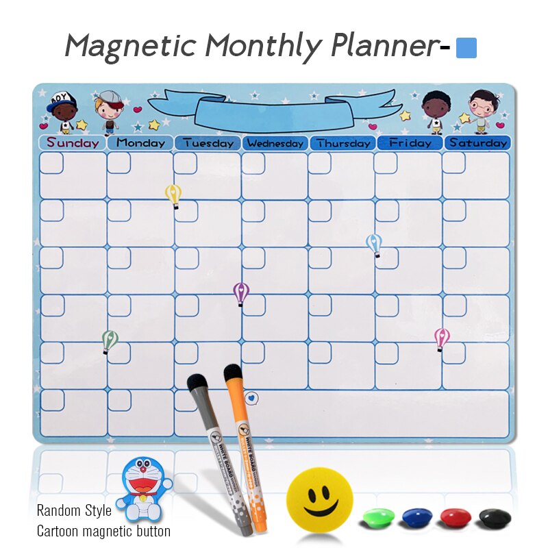 Monthly Planner-Blue