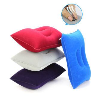 כרית מתנפחת קומפקטית - מעולה לטיסות ונסיעות ארוכות!