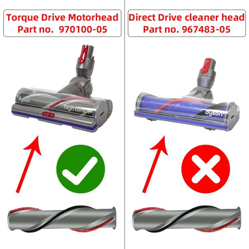 רולר למברשת לשטיחים/ריצפה דייסון Dyson V11 – תמונה 4