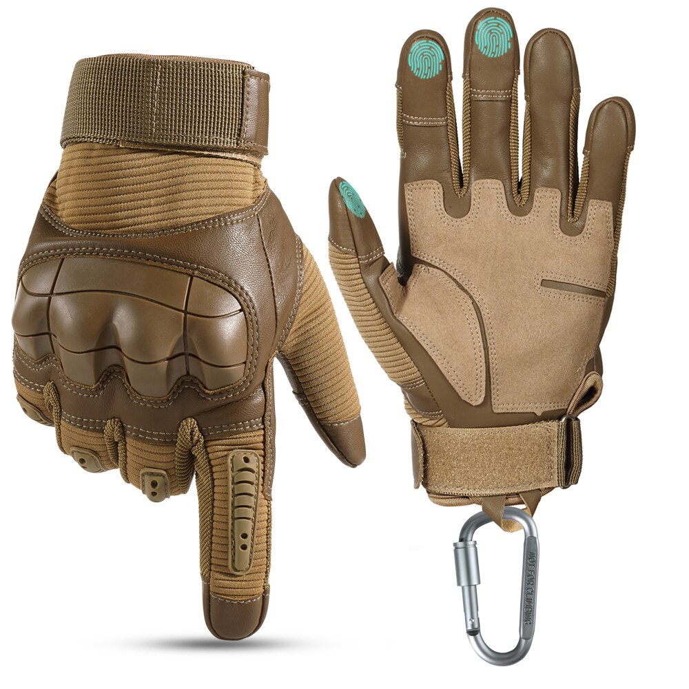 A16Full Finger Brown