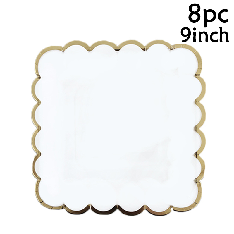 8pcs 9inch plates