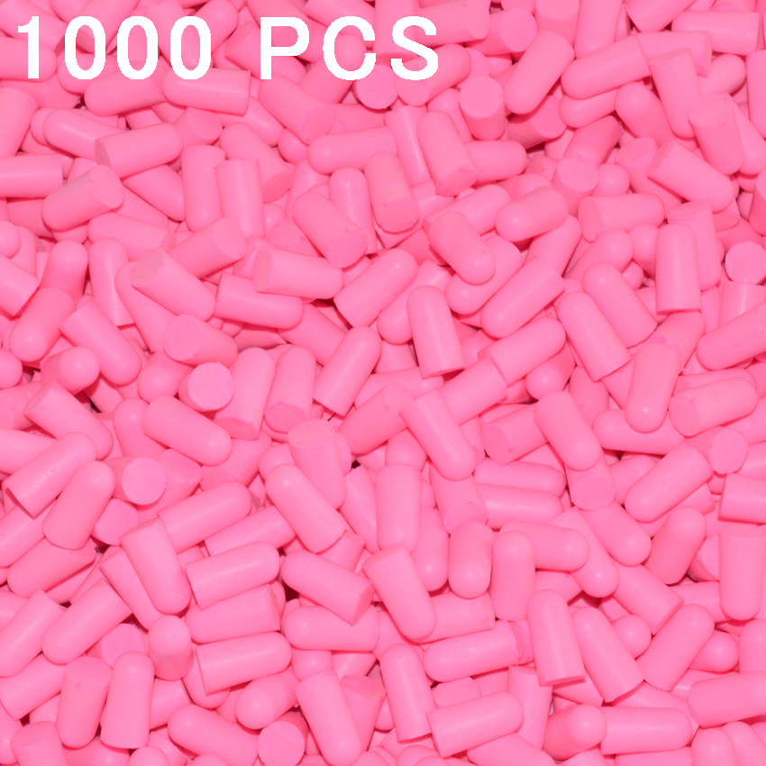 pink earplugs