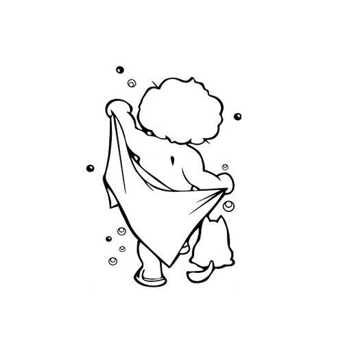 Kids Bathing
