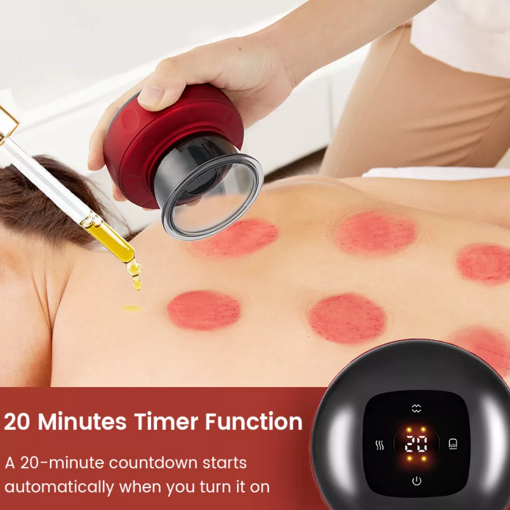 Electric Vacuum Cupping Massage Body Cups Anti-Cellulite Therapy Massager for Body Electric Guasha Scraping Fat Burning Slimming