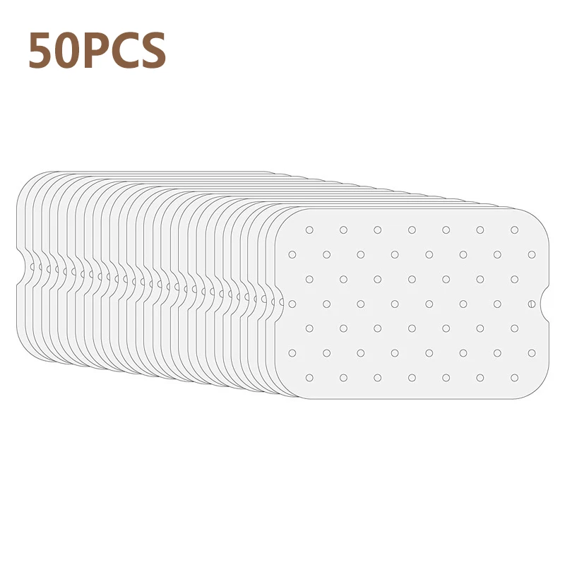 50pcs White