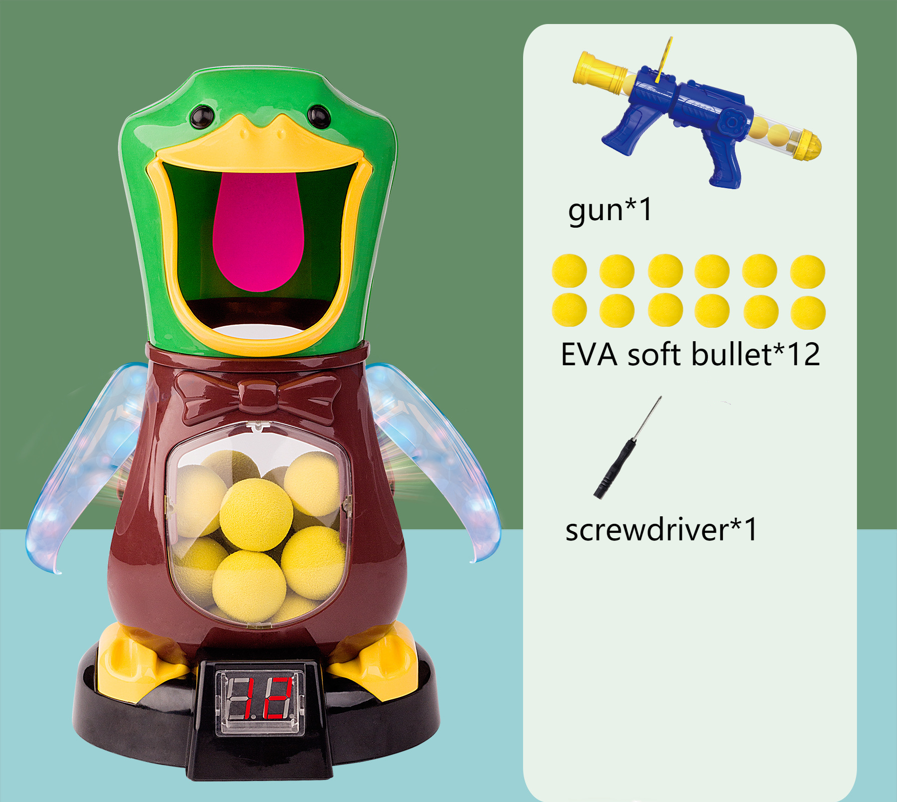 1 Gun With Scoring