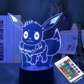 מנורת תלת מימד של הפוקימונים Pokemon