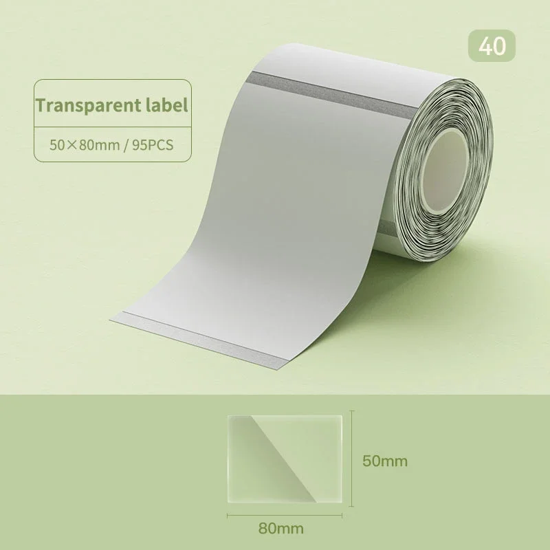 transparent 50x80