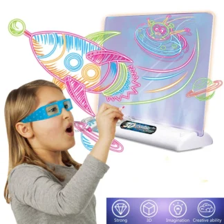 לוח ציור קסם תלת מימד 3D