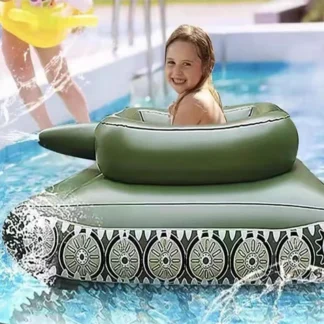 מתנפח טנק עם רובה מים פנימי למלחמת מים!