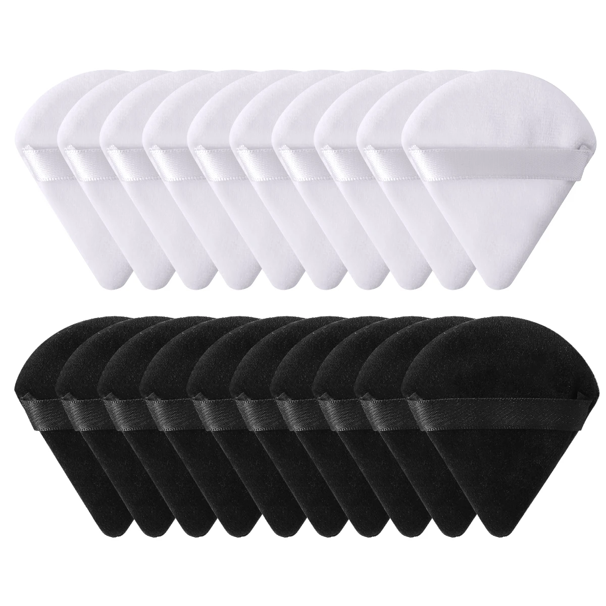 20pcs white-black