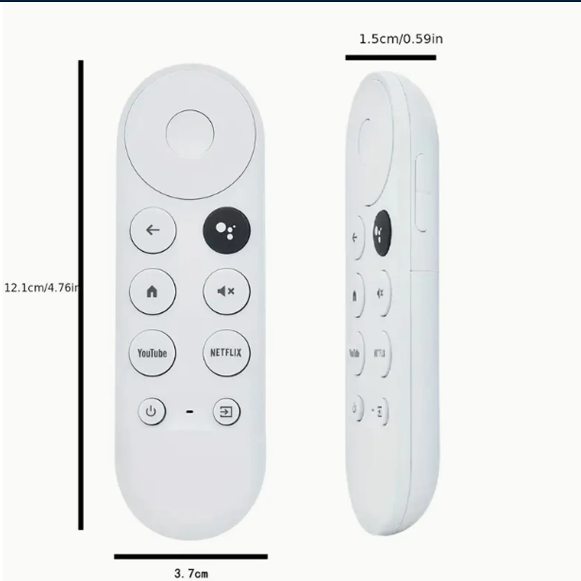 שלט רחוק תואם Google Chromecast TV – תמונה 5