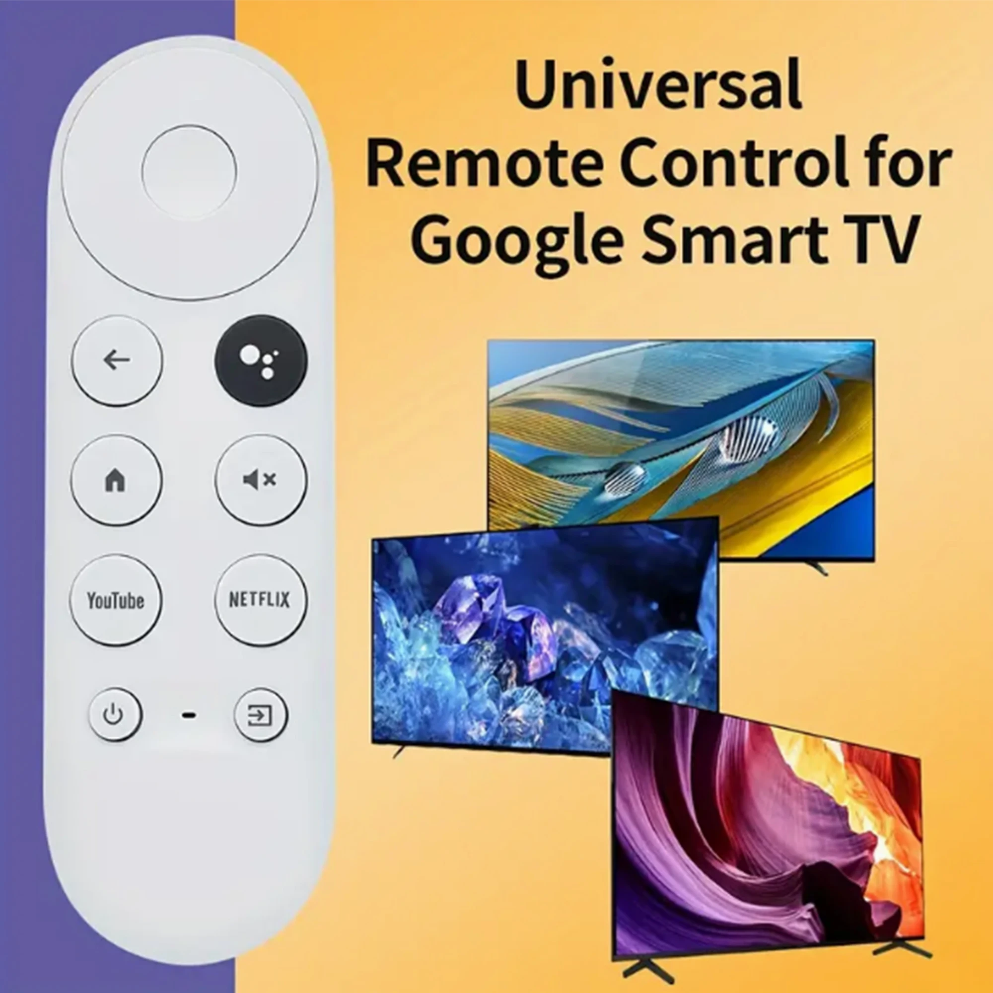 שלט רחוק תואם Google Chromecast TV – תמונה 2