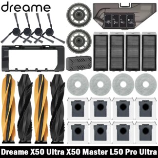 אביזרים לשואב אבק רובוטי מדגם - Dreame X50 Ultra/X50 Master/L50 Pro Ultra/L40S Pro Ultra/L40s Ultra/MOVA V50 Ultra