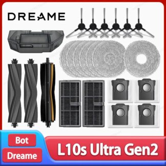 אביזרים לשואב אבק רובוטי מדגמי Dreame L10s Ultra Gen2 L30s Ultra